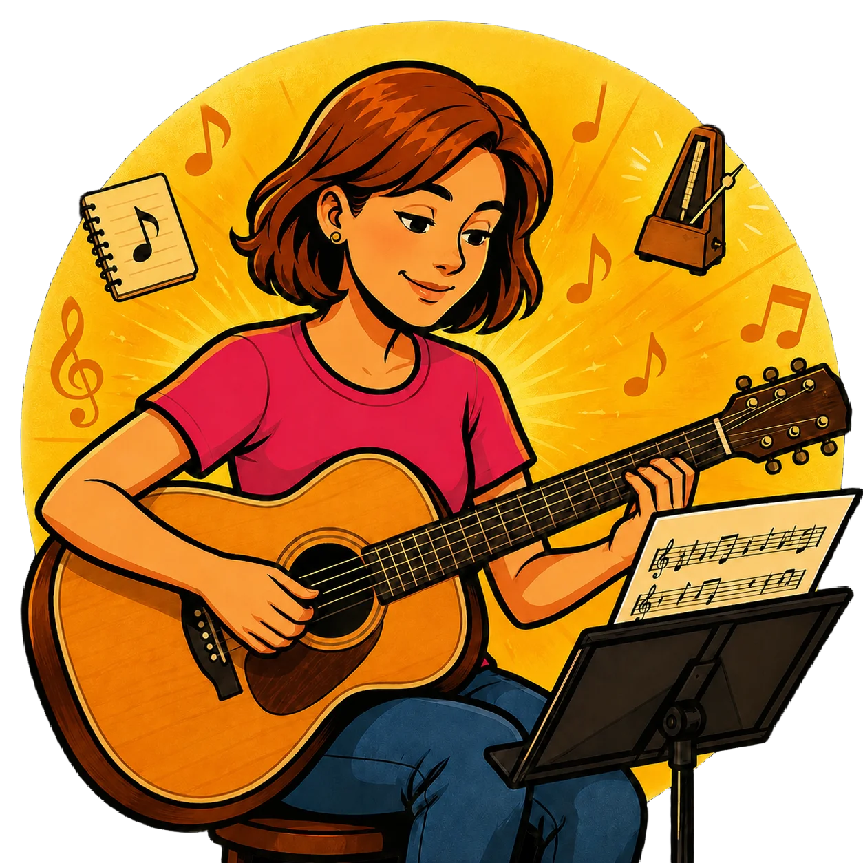 Mockup 250 Clases de Guitarra